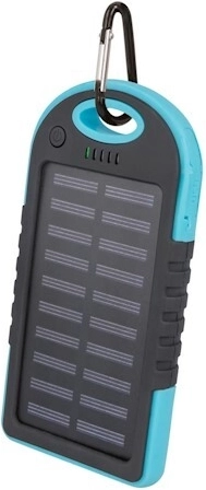 Setty powerbank solar 5000 mAh azul