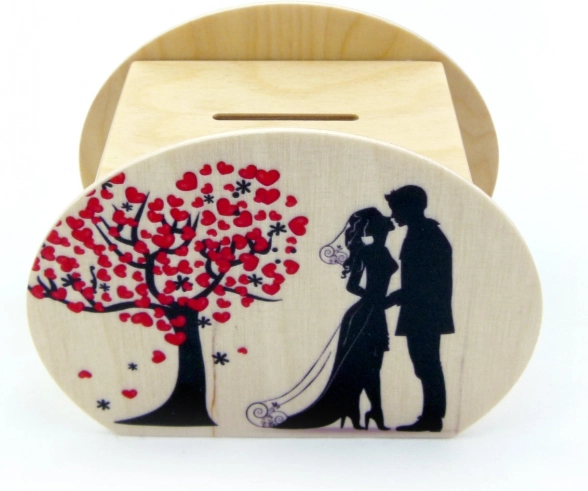 Hess hucha de madera boda