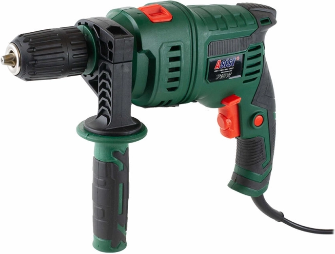 Taladro percutor ASIST 710 W con portabrocas metálico de 13 mm en maletín