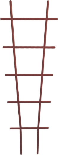 Soporte tipo escalera para plantas trepadoras 50 cm marrón