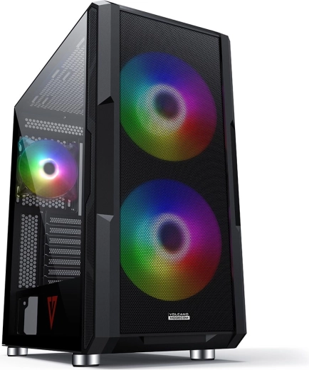 Modecom Volcano Amirani argb caja de PC negra