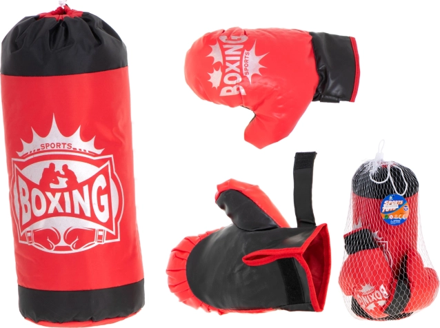 Saco de boxeo y guantes – set de boxeo infantil