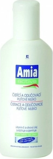 Leche limpiadora y desmaquillante facial Amia Active 200 ml