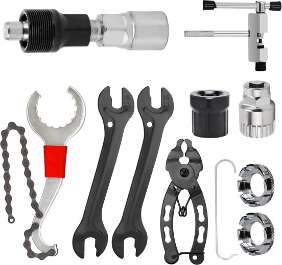 Kit de herramientas para reparación de bicicletas Renew Force