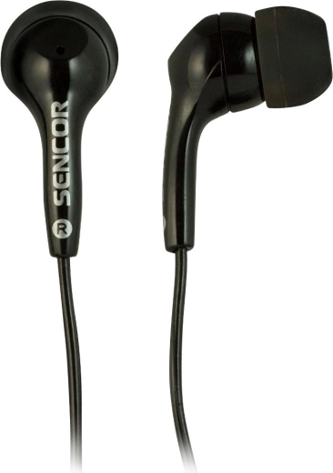 Auriculares intrauditivos negros Sencor SEP 120