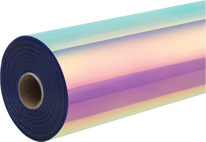 Lámina adhesiva holográfica HTVRONT rosa 30,5 × 90 cm
