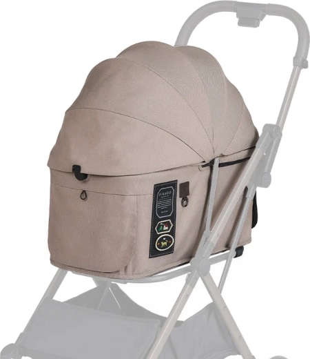 FIKAGO capota y funda para cochecito FTG2 sandy beige