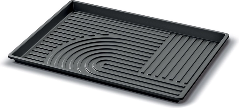 Bandeja de goteo Tassy Dry Pad 49,2 cm – negro reciclado