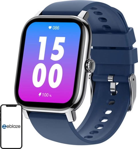 Zeblaze Btalk Pro reloj inteligente plateado