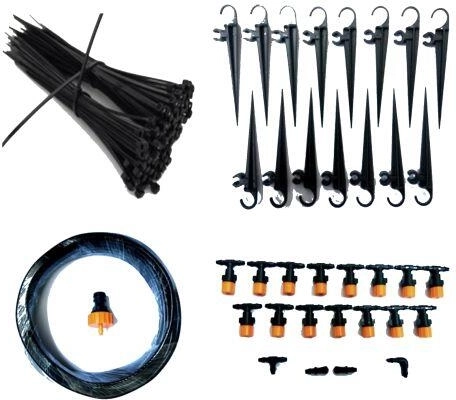 Kit de microirrigación AQUA, 51 piezas