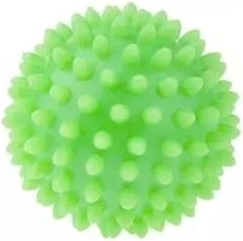 Pelota de masaje rehabilitadora Fizjo con púas 6,6 cm verde - 1 pieza