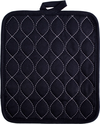 Salvamanteles 18 × 20 cm negro