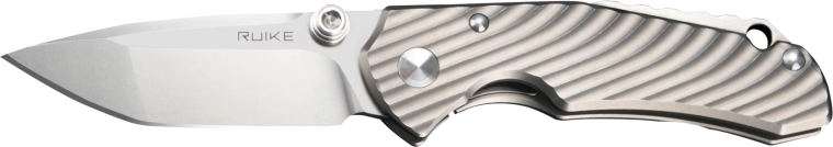 Navaja Ruike M671-TZ 7 cm, titanio, gris