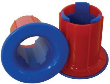 Soporte manual para film estirable – juego de 2 piezas