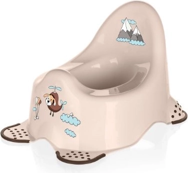 Orinal infantil DOG, plástico beige 38 × 27 × 24 cm