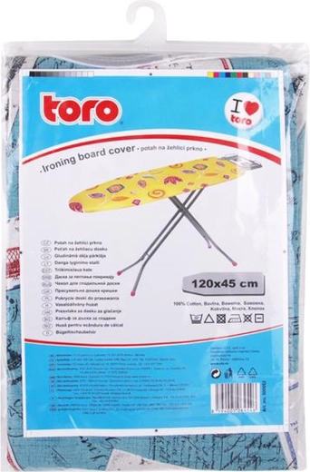Funda para tabla de planchar Toro 45 × 120 cm, algodón
