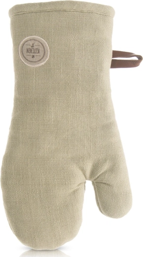 Agarradera de cocina de algodón con imán verde GREENISH 32 cm