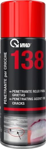 Líquido penetrante para la detección de grietas 400 ml