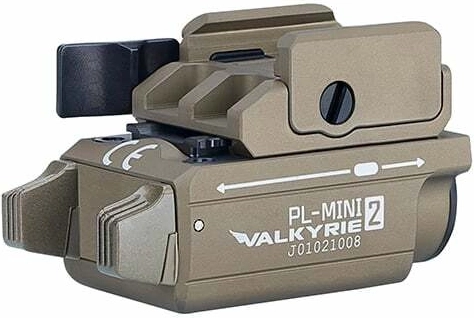 Luz táctica para pistola Olight PL-Mini 2 Valkyrie, 600 lm, color arena