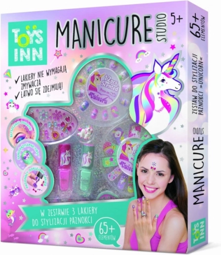 Set de manicura Unicornio – 3 esmaltes