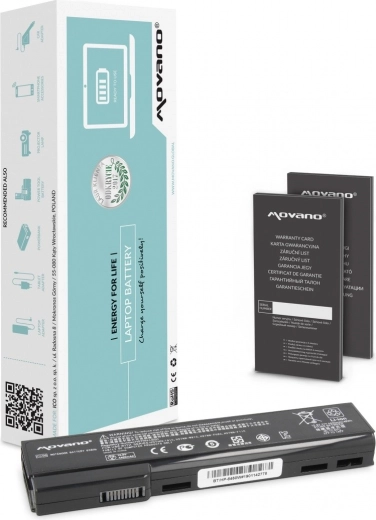 Batería Movano para HP EliteBook 8460p/8460w/8470p/8470w 4400 mAh (48 Wh)