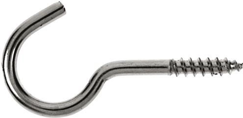 Cáncamo abierto roscado 70 × 3,8 mm, galvanizado, 100 uds
