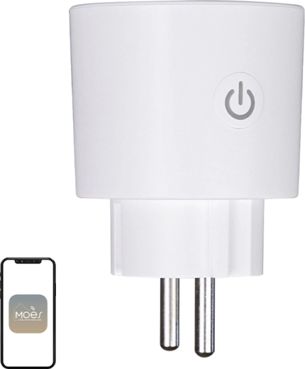 Enchufe inteligente Moes Matter Wi‑Fi 16 A - 1 pieza