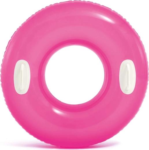 Flotador con asas Intex rosa de 76 cm