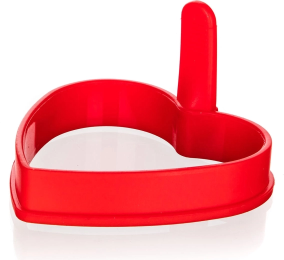Molde de silicona para freír en forma de corazón CULINARIA, rojo