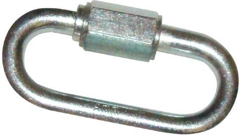 Eslabón de unión M7 66 × 30 mm, de acero (10 uds)