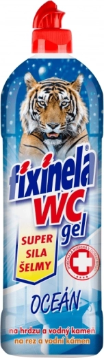 Gel WC Fixinela Océano contra el óxido y la cal 750 ml