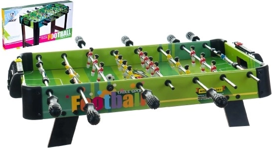 Futbolín de mesa 71 × 36 cm con varillas metálicas y marcador