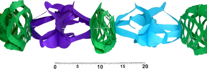 Guirnalda de papel 4 m