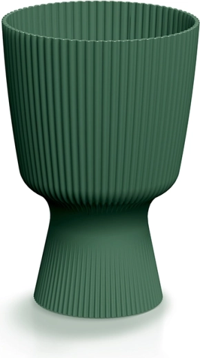 Maceta Milly Round 14,6 cm verde oscuro