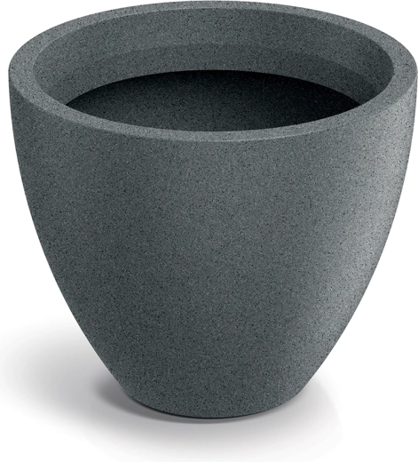 Maceta Molio Round 38 cm gris granito