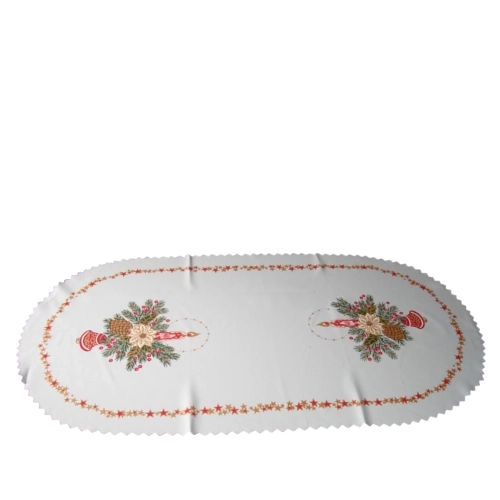 Camino de mesa Después de las fiestas de Pascua 40 × 80 cm crema