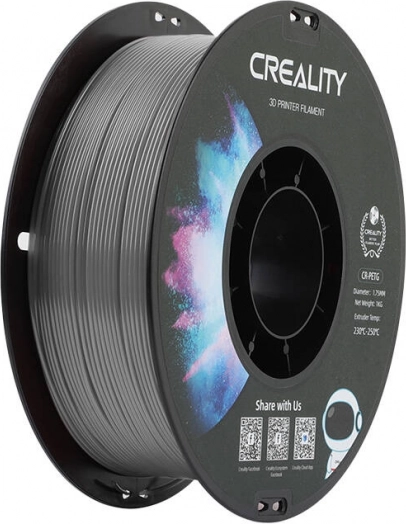 Filamento PETG Creality gris 1,75 mm