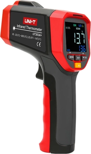 Termómetro infrarrojo Uni-T UT303A+