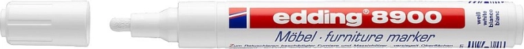 Rotulador para reparar muebles Edding 8900 blanco