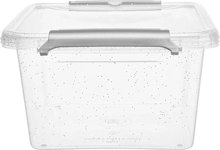 Juego antibacteriano de 2 recipientes para alimentos de 1,6 l