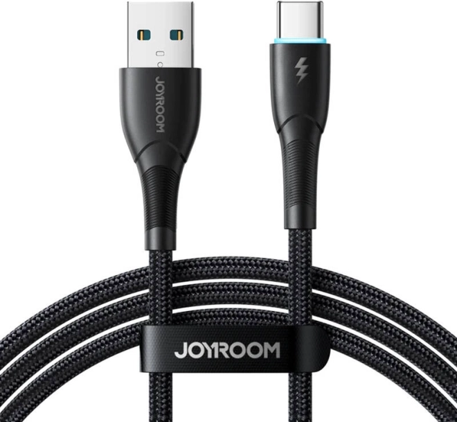 Cable Joyroom Starry USB a USB-C negro