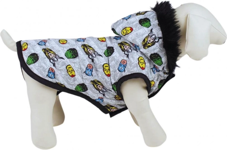 Abrigo de invierno para perro Avengers talla L - 1 pieza