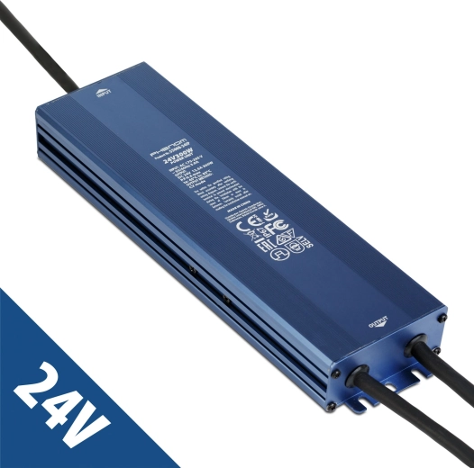 Fuente de alimentación estabilizada conmutada de 24 V CC, 300 W, IP67