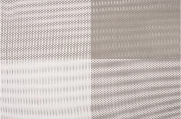 Mantel individual UH Cube gris 45 × 30 cm