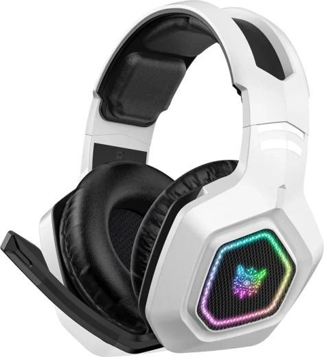 Auriculares gaming Onikuma B100 blancos