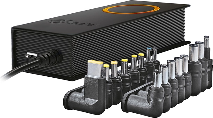 Solight adaptador de alimentación universal para portátiles 90 W con 16 conectores
