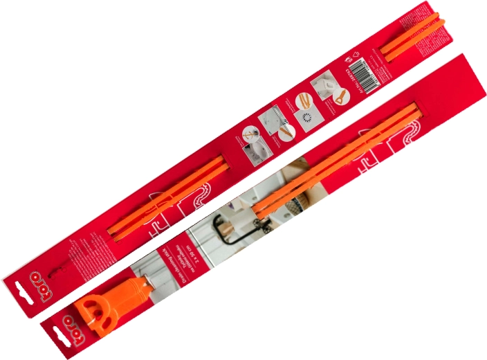 Varillas flexibles de limpieza para desagües TORO 2×50 cm