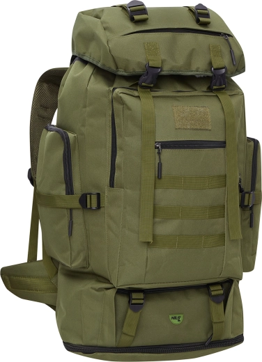 mochila táctica NILS Camp MAGNUM 100 l verde