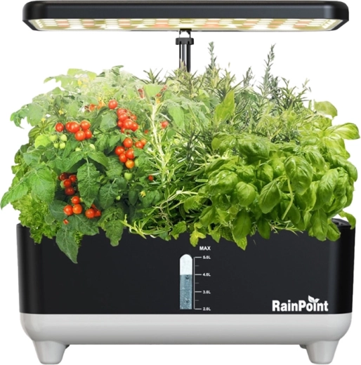 Kit de cultivo hidropónico RainPoint para 13 plantas