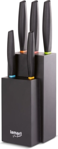 Set Lamart de 5 cuchillos en bloque Color